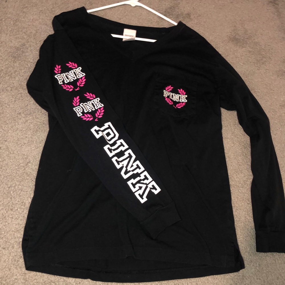 Long Sleeve T-Shirt by PINK ✨🖤